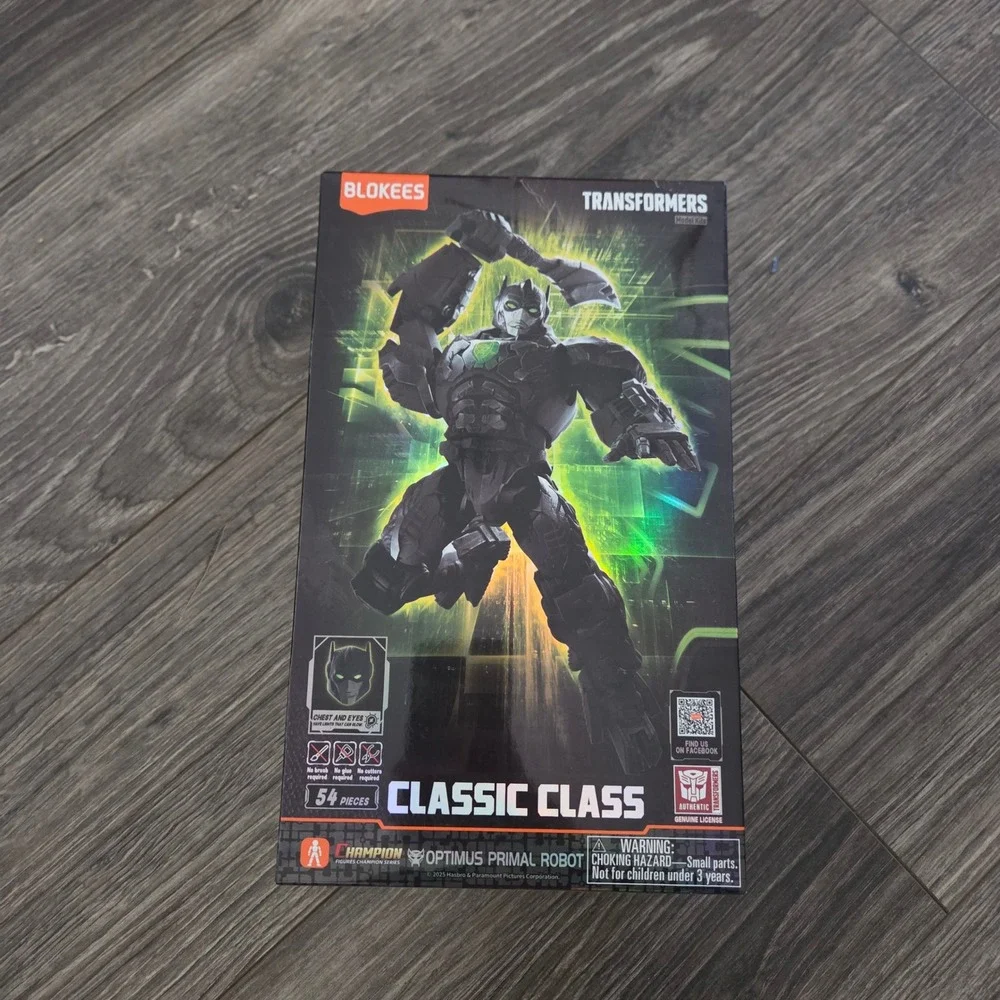 Blokees Transformers Classic Class Model Kit Set Optimus Primal Mirage Megatron